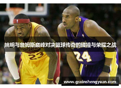 姚明与詹姆斯巅峰对决篮球传奇的碰撞与荣耀之战
